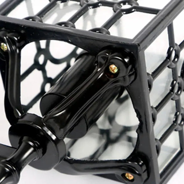 Anev Lantern Cage Outdoor Wall Light | Celestre