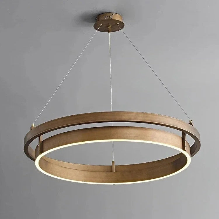 Nixa LED Ring Chandelier D 60 cm | Celestre