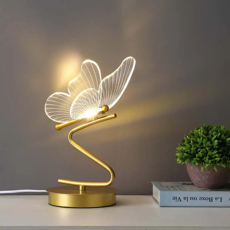 Delra Nordic Butterfly Table Lamp | Celestre