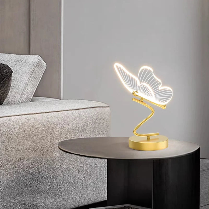 Delra Nordic Butterfly Table Lamp | Celestre