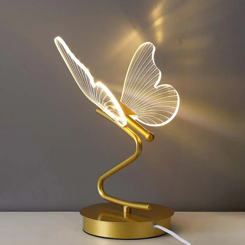 Delra Nordic Butterfly Table Lamp | Celestre