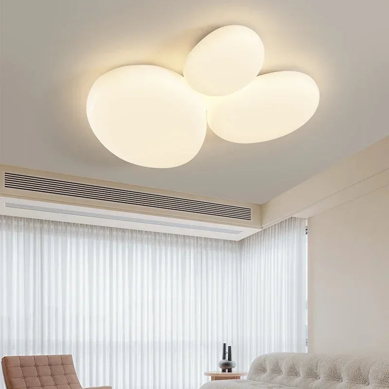 Zelvi Nordic Pebble Ceiling Light 3 Heads L76x65cm | Celestre