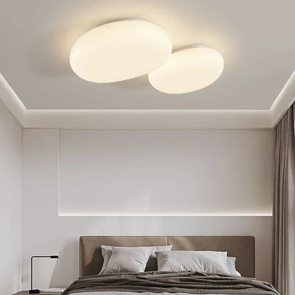 Zelvi Nordic Pebble Ceiling Light 2 Heads L55x45cm | Celestre