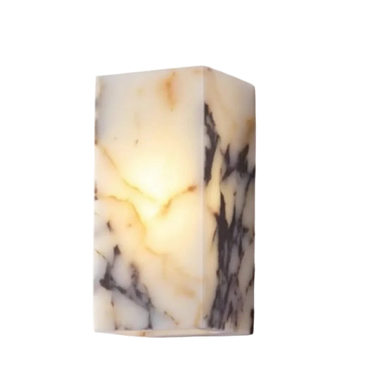 Avely Block Marble Wall Light | Celestre