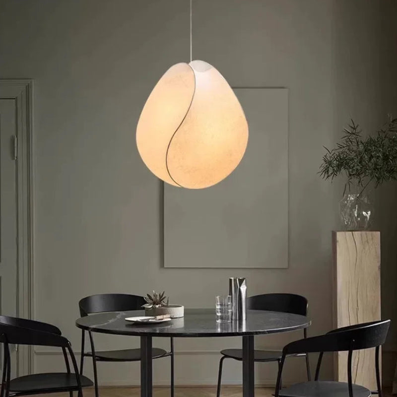 Bela Pear Fabric Pendant Light D 50 cm | Celestre