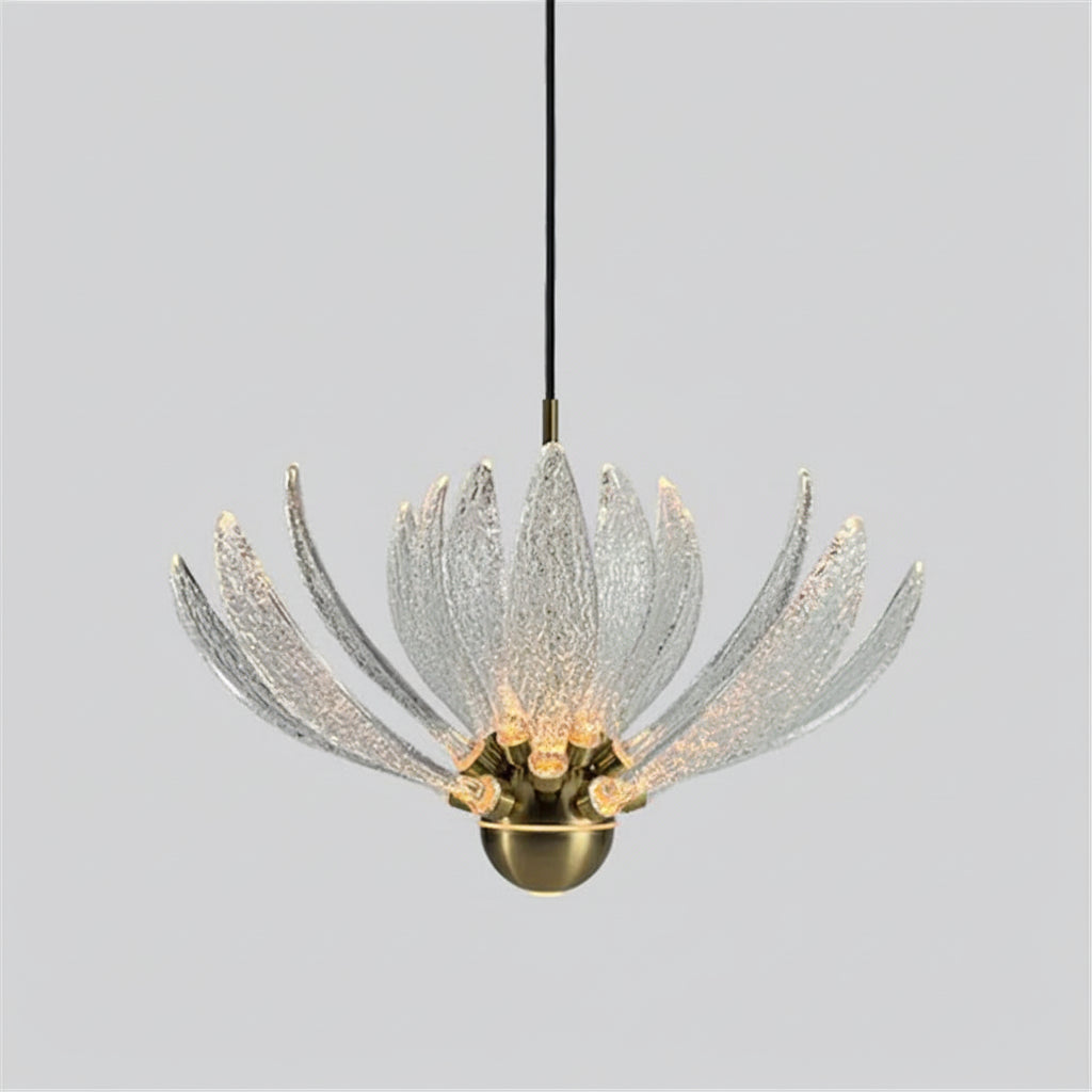 Rowa Lotus Petal Pendant Light Gold | Celestre