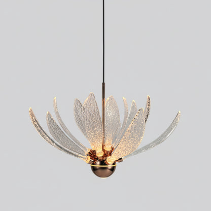 Rowa Lotus Petal Pendant Light Rose Gold | Celestre