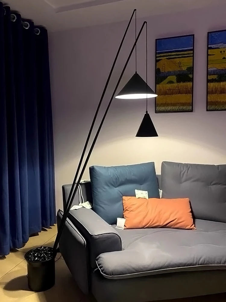 Aros Nordic Fishing Floor Lamp | Celestre