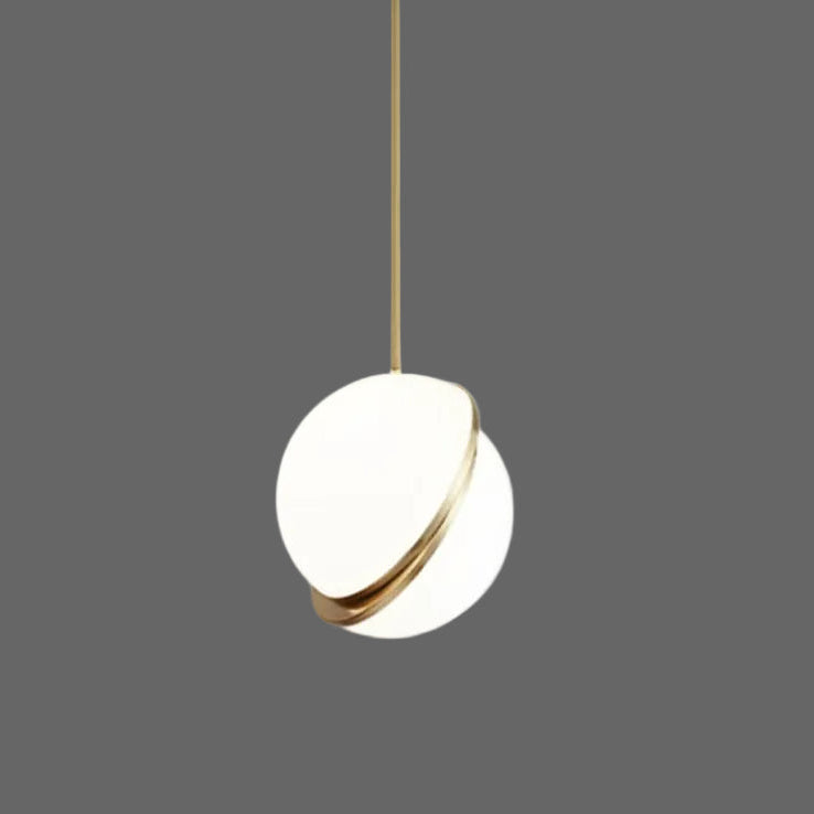 Rivi Diagonal Globe Pendant Light D 25 cm | Celestre