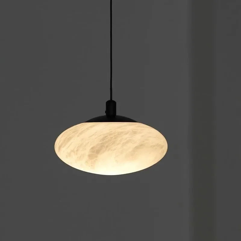 Zlix Alabaster Egg Pendant Light | Celestre