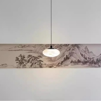 Zlix Alabaster Egg Pendant Light | Celestre