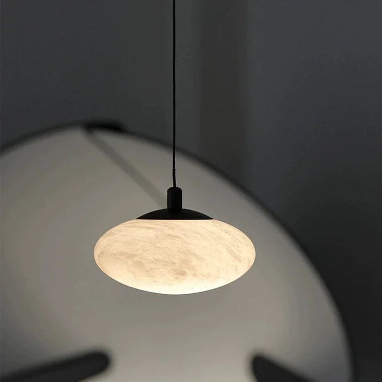 Zlix Alabaster Egg Pendant Light | Celestre