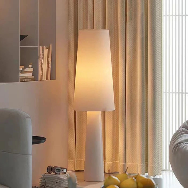 Sivor Wabi Sabi Fabric Floor Lamp 180 cm | Celestre