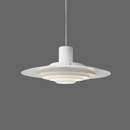 Melo Multi Tiered Disc Pendant Light White D 47 cm | Celestre