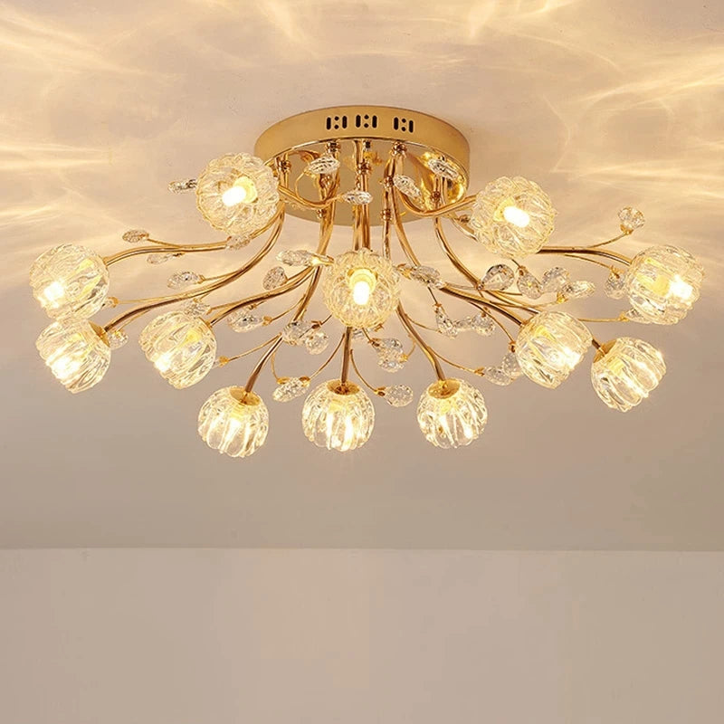 Levir Dendritic Branch Ceiling Light 12 Heads | Celestre