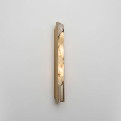 Aris Inset Marble Long Wall Light | Celestre