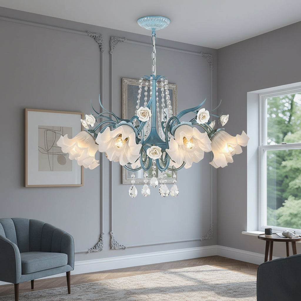 Aelix French Floral Chandelier | Celestre