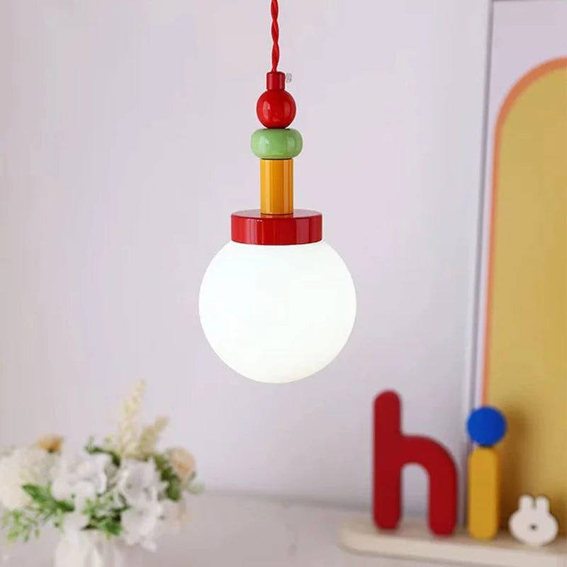 Nary Stacked Globe Pendant Light Tri-Colour | Celestre