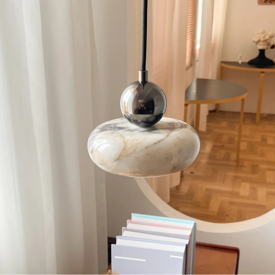 Fini Donut Marble Pendant Light | Celestre