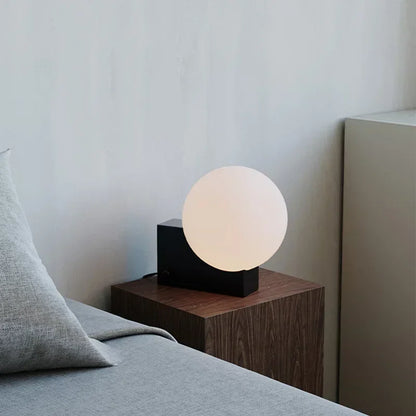 Zuno Globe Block Table Lamp | Celestre
