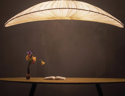 Yira Fabric Floating Boat Chandelier | Celestre