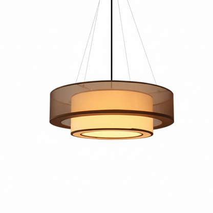 Pora Drum Layered Pendant Light | Celestre