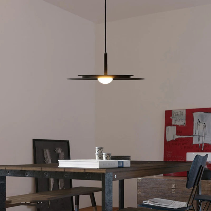 Virro Slim Round Disc Pendant Light | Celestre