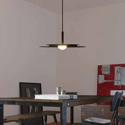 Virro Slim Round Disc Pendant Light | Celestre