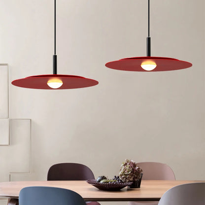Virro Slim Round Disc Pendant Light | Celestre