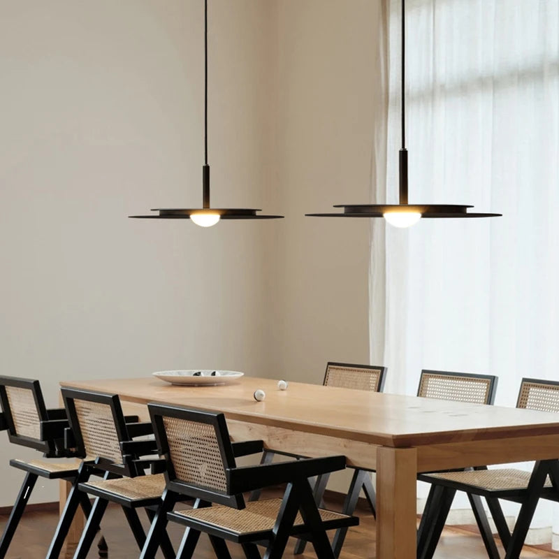Virro Slim Round Disc Pendant Light | Celestre