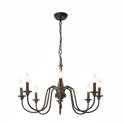 Piva Spindle Candle Style Chandelier | Celestre