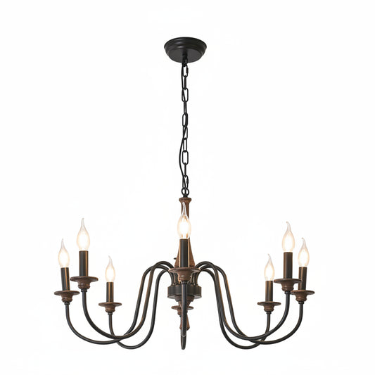 Piva Spindle Candle Style Chandelier | Celestre