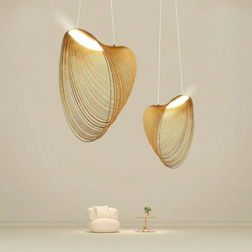 Haze Nest Woven Pendant Light | Celestre