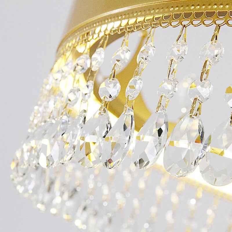 Sivi Crystal Crown Chandelier | Celestre