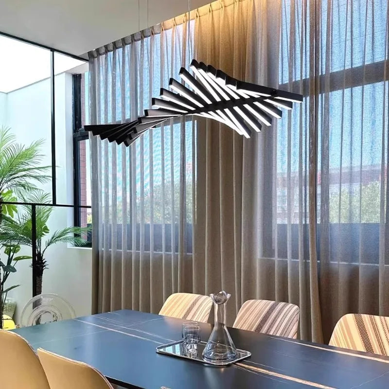 Jexi Piano Wave LED Chandelier | Celestre