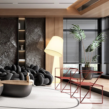 Velix Nordic Column Fabric Floor Lamp | Celestre