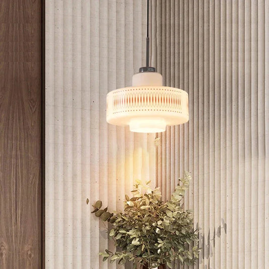 Miru Tiered Drum Pendant Light | Celestre