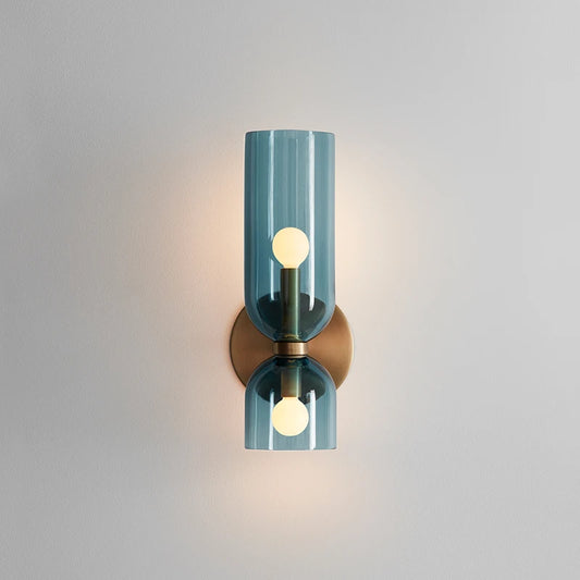 Vora Hourglass Wall Light Blue | Celestre