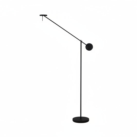 Zira Swing Arm Disc Floor Lamp | Celestre