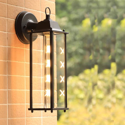 Yilo Rectangular Tubular Outdoor Wall Light | Celestre