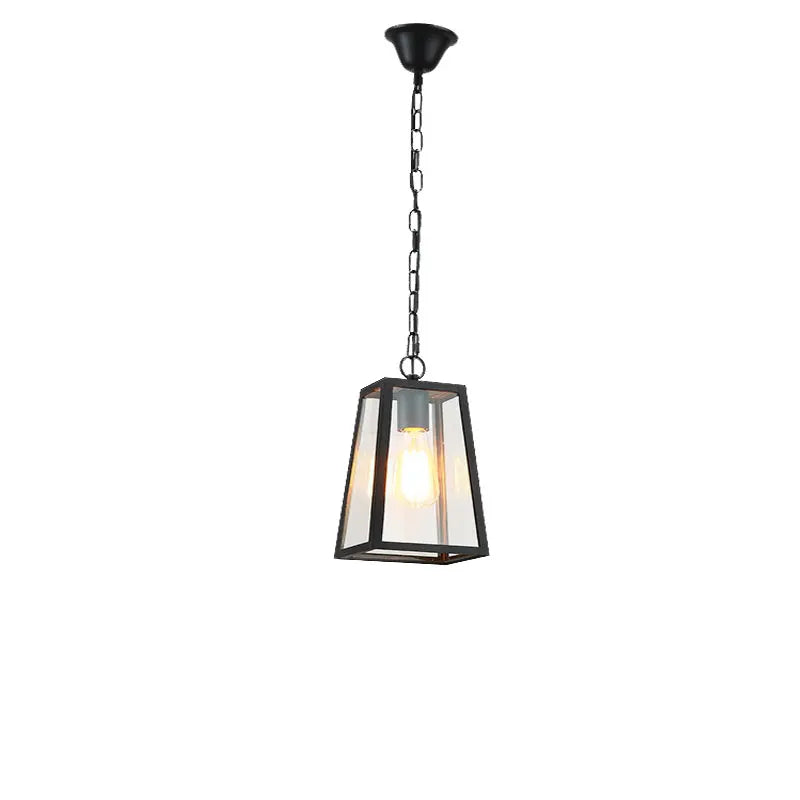 Wevu Tapered Lantern Outdoor Pendant Light | Celestre