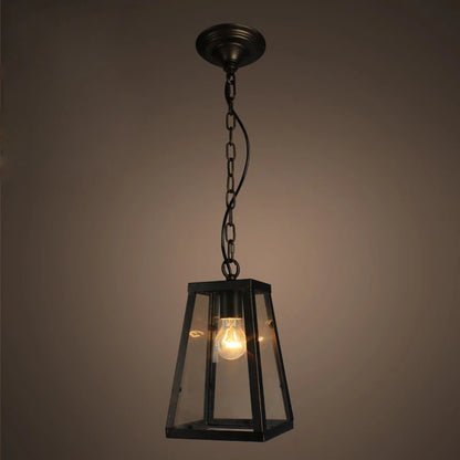 Wevu Tapered Lantern Outdoor Pendant Light | Celestre
