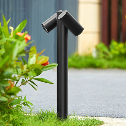 Dias Twin Head Spotlight Bollard Light | Celestre