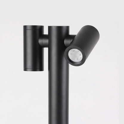 Dias Twin Head Spotlight Bollard Light | Celestre