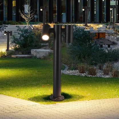 Dias Twin Head Spotlight Bollard Light | Celestre