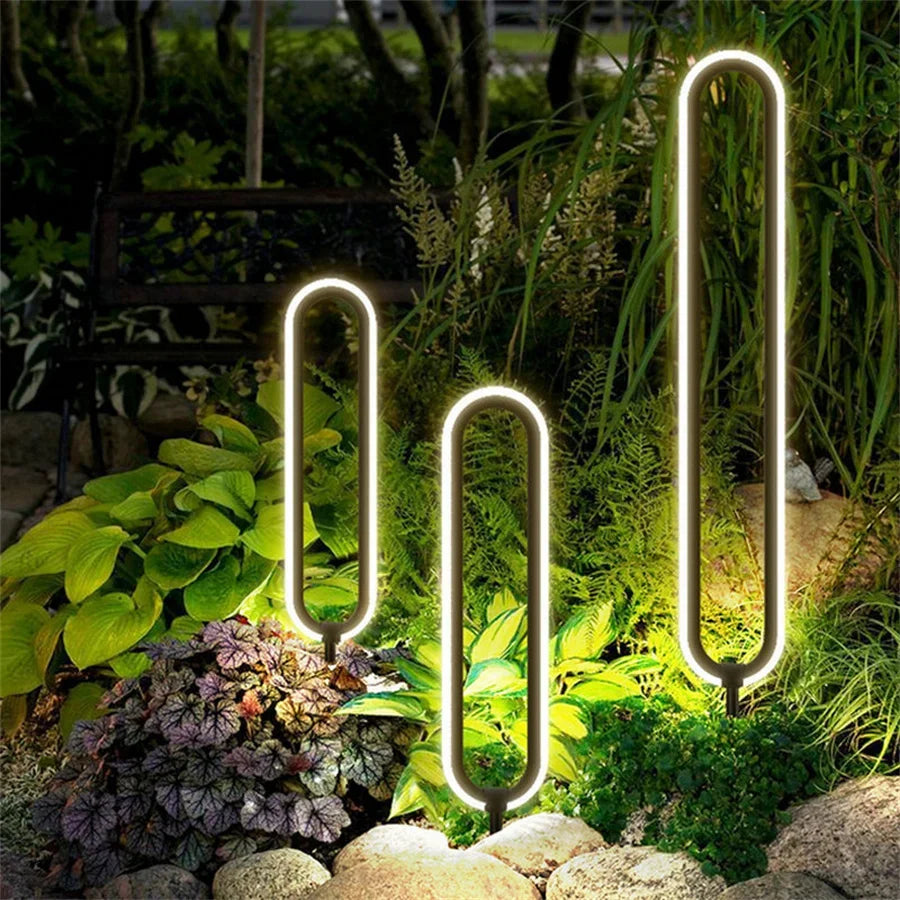 Rine Hoop Oval Bollard Light | Celestre