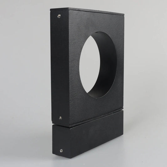 Zyni Rectangular Cutout Bollard Light H 30 cm | Celestre