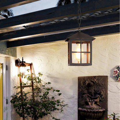Asin Farmhouse Square Chain Pendant Lantern | Celestre