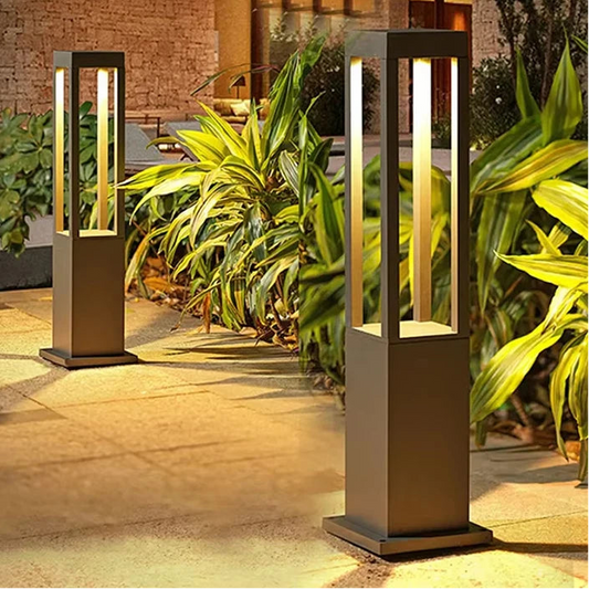 Buxe Open Frame Bollard Light H 80 cm | Celestre