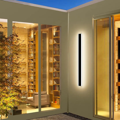 Leba Linear Bar Outdoor Wall Light H 80 cm | Celestre